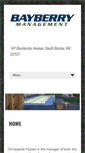 Mobile Screenshot of bayberry-management.com
