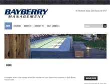 Tablet Screenshot of bayberry-management.com